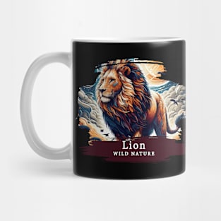 Lion - WILD NATURE - LION -1 Mug